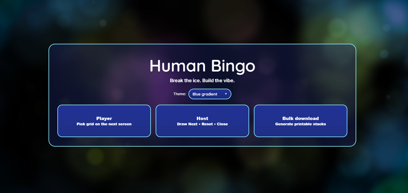 Human_Tambola
